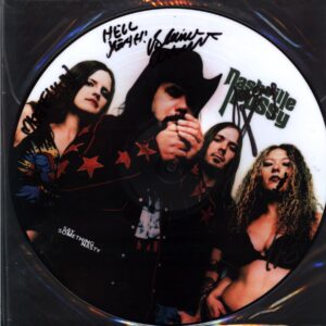Nashville Pussy-Say Something Nasty-signed LP Vinyl