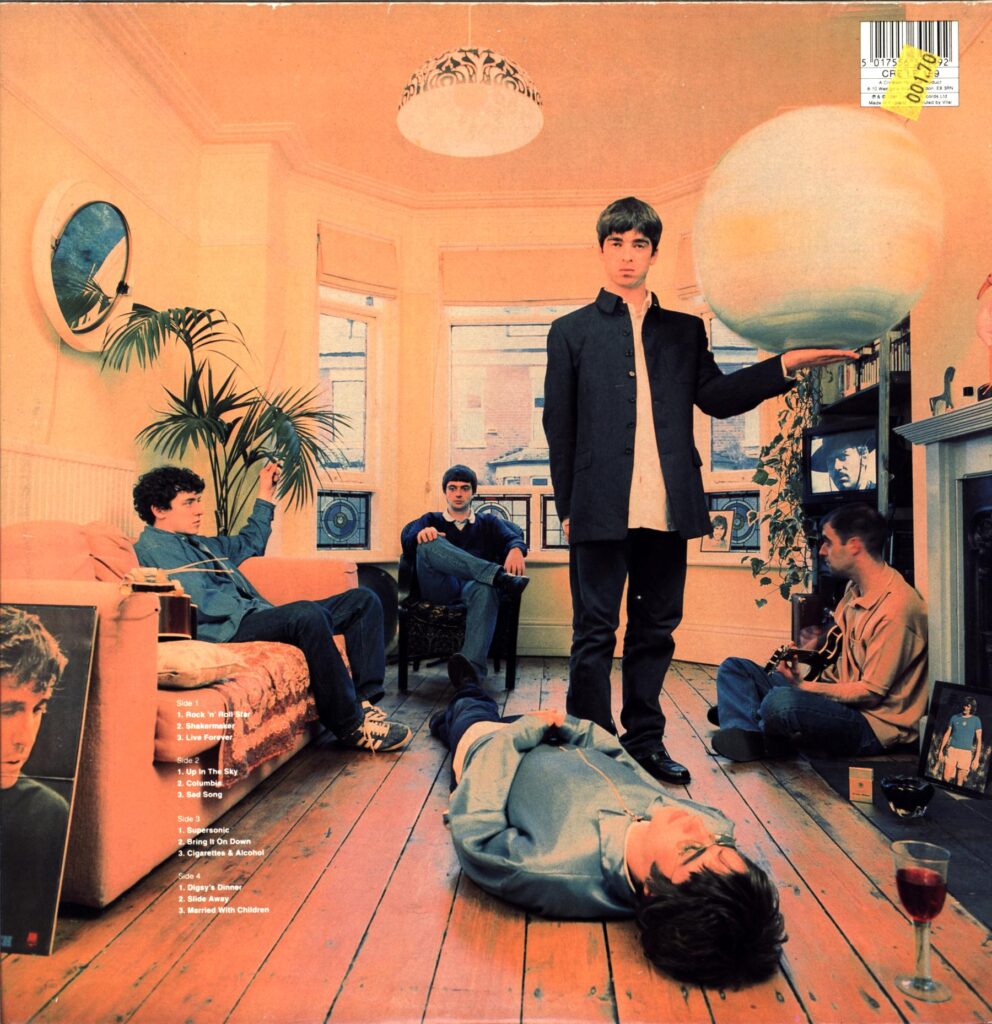Oasis-Definitely Maybe-LP Vinyl 1994 Damont