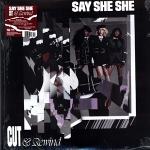 Say She She-Cut and Rewind-queen of heart coloured LP Vinyl