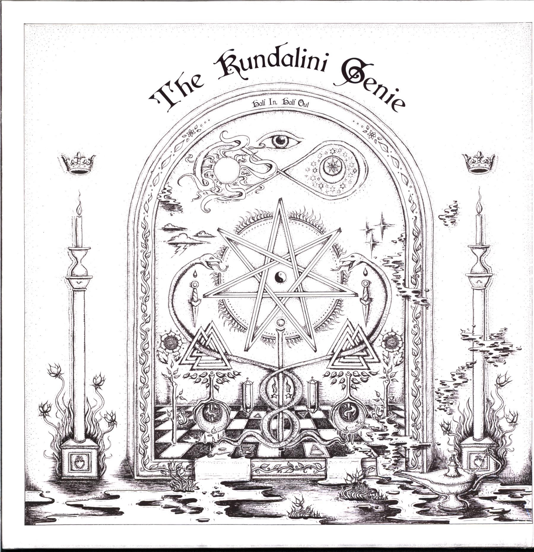 The Kundalini Genie-Half In Half Out-aubergine LP Vinyl