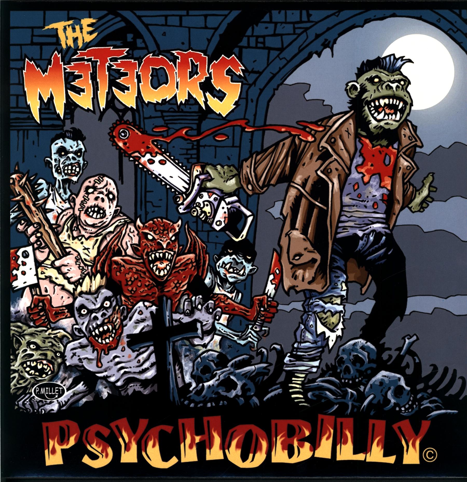 The Meteors-Psychobilly-LP Vinyl