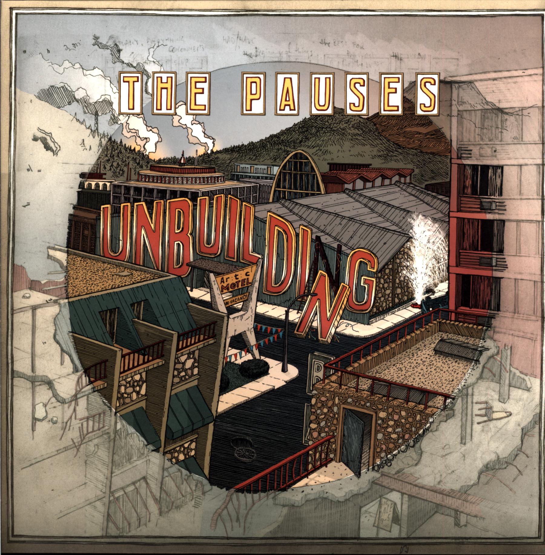 The Pauses-Unbuilding yellow-LP Vinyl-1 The Pauses-Unbuilding yellow-LP Vinyl