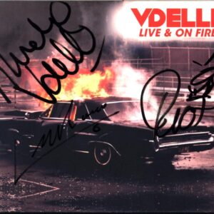 Vdelli-Live and On Fire-CD