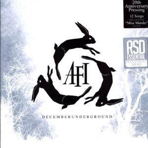AFI-Decemberunderground-transparent smoke LP Vinyl