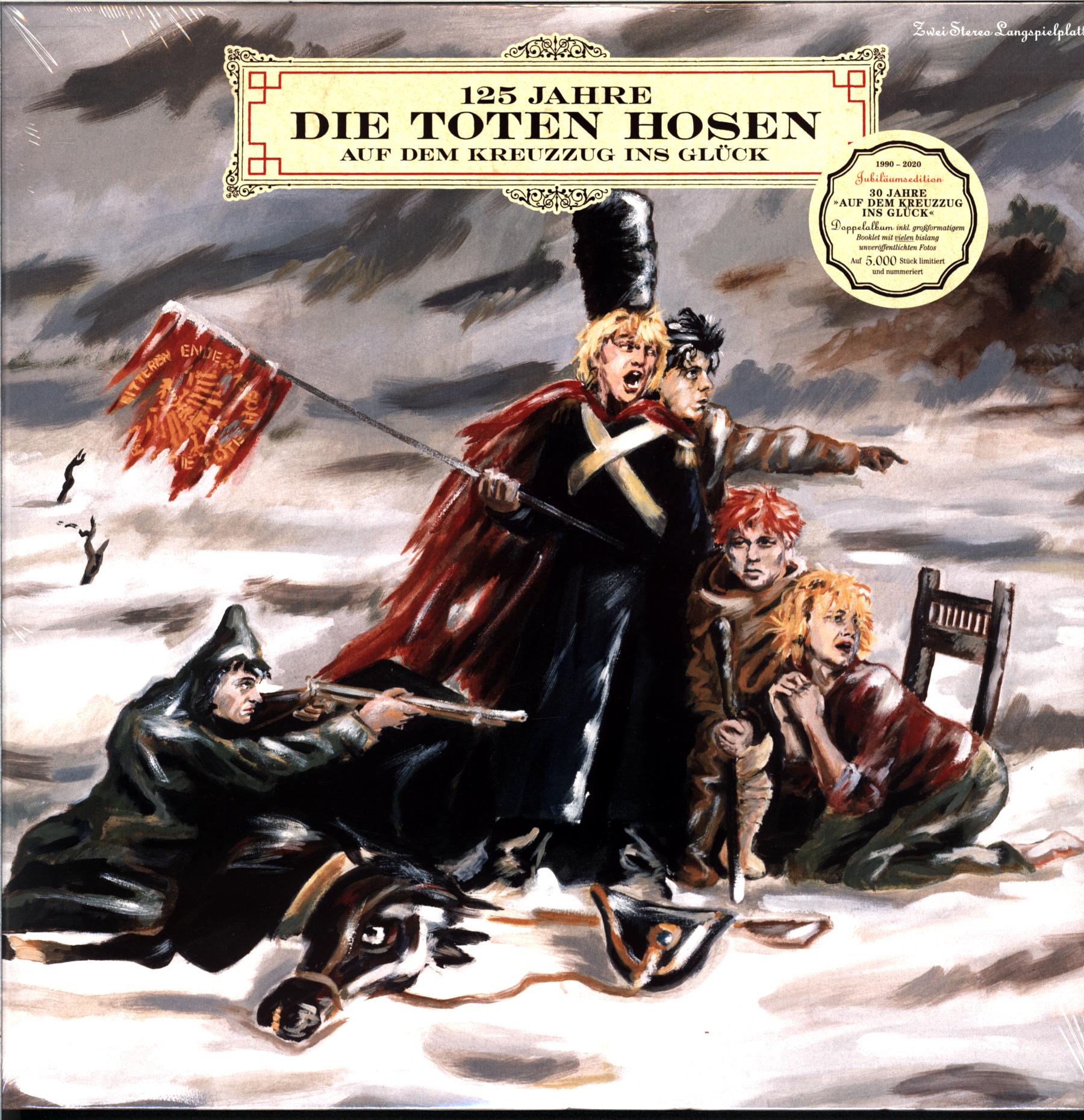 Die Toten Hosen-125 Jahre Die Toten Hosen Auf Dem Kreuzzug Ins Glück-LP Vinyl 2020 Jubiläumsedition-1 Die Toten Hosen-125 Jahre Die Toten Hosen Auf Dem Kreuzzug Ins Glück-LP Vinyl 2020 Jubiläumsedition