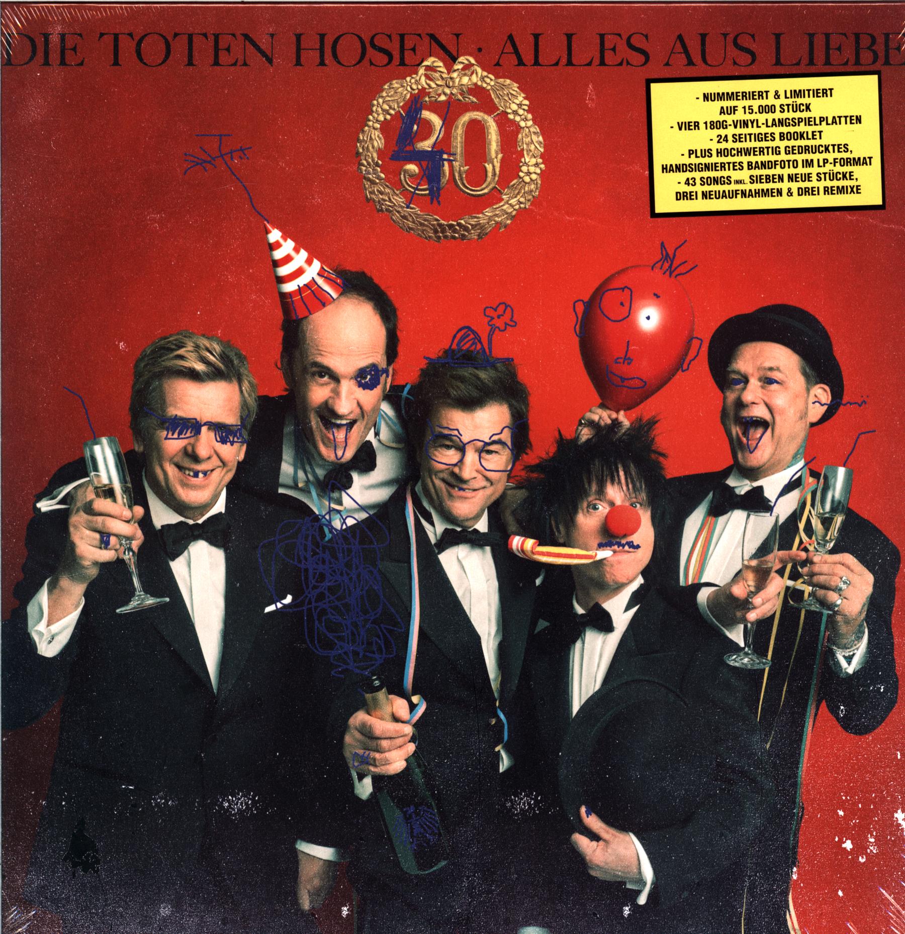 Die Toten Hosen-Alles Aus Liebe 40 Jahre Die Toten Hosen-4LP Vinyl Box signed insert-1 Die Toten Hosen-Alles Aus Liebe 40 Jahre Die Toten Hosen-4LP Vinyl Box signed insert