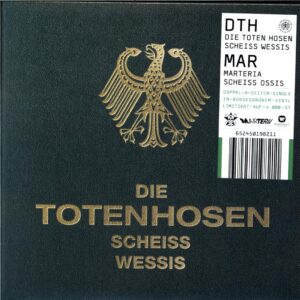 Die Toten Hosen-Marteria - Scheiss Wessis - Scheiss Ossis-7 Vinyl grün SPLIT