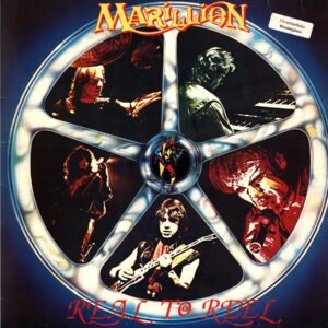 Marillion-Real To Reel-LP Vinyl white label promo - Unverkäufliche Musterplatte