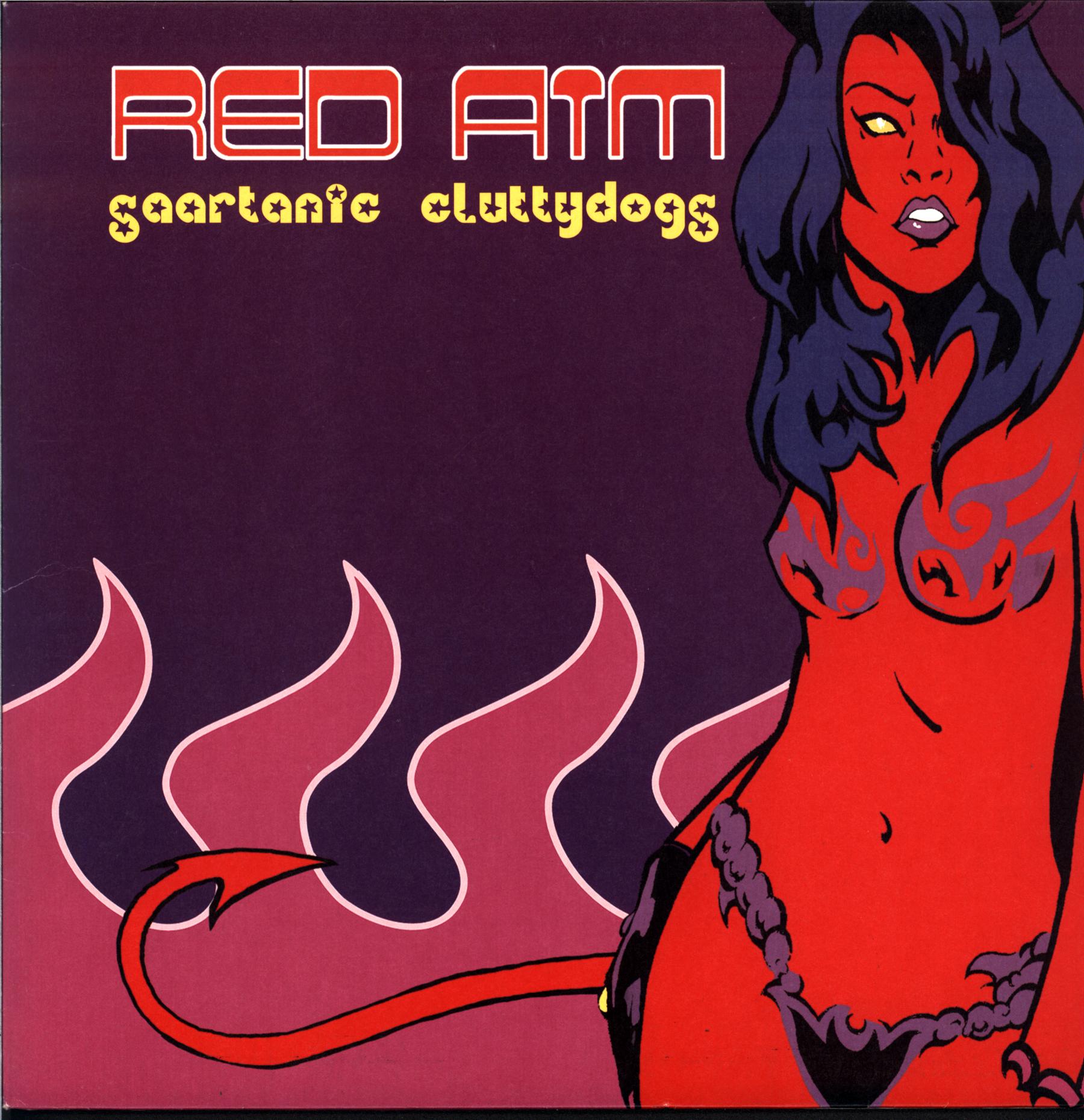 Red Aim-Saartanic Cluttydogs-pink marbled LP Vinyl-1 Red Aim-Saartanic Cluttydogs-pink marbled LP Vinyl