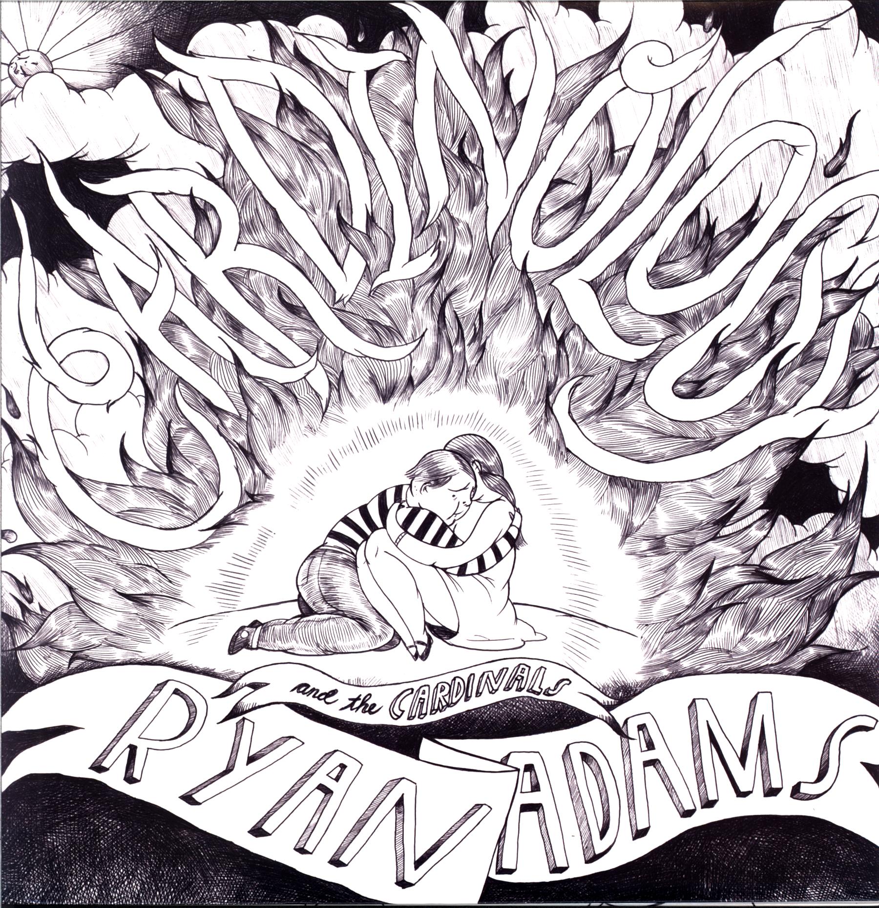 Ryan Adams and The Cardinals-Cardinology-red LP Vinyl-1 Ryan Adams and The Cardinals-Cardinology-red LP Vinyl