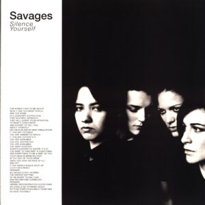Savages-Silence Yourself-LP Vinyl