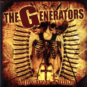 The Generators-The Great Divide-red transparent LP Vinyl
