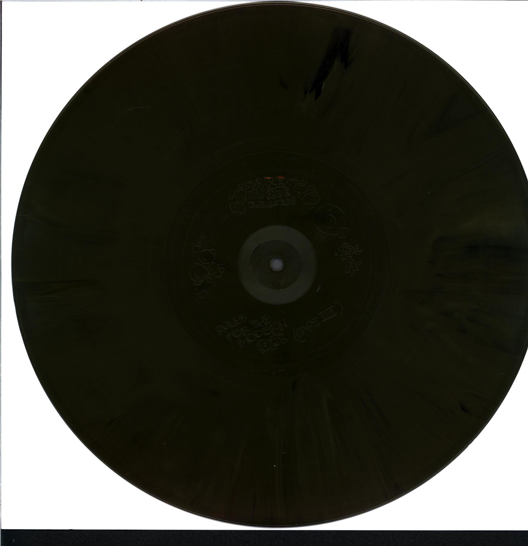 Abe Duque-Rules For The Modern D.J. Part Three-green marbled 12 Vinyl-1 Abe Duque-Rules For The Modern D.J. Part Three-green marbled 12 Vinyl
