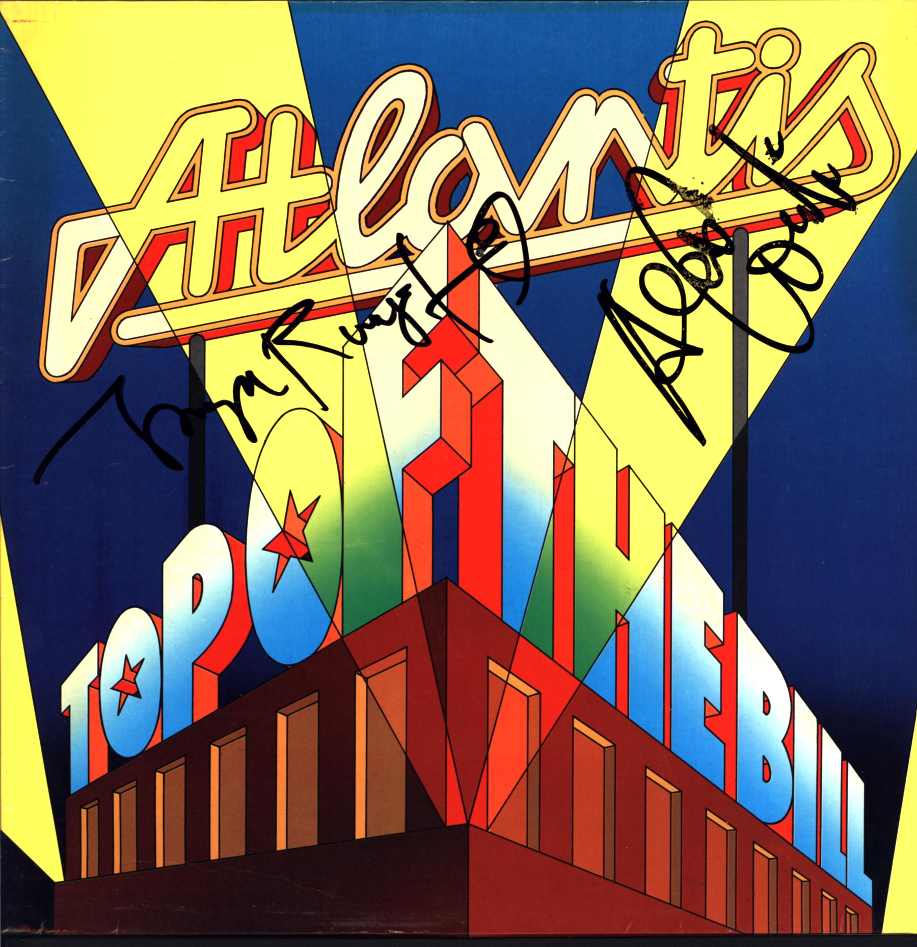 Atlantis-Top Of The Bill-LP Vinyl signed-1 Atlantis-Top Of The Bill-LP Vinyl signed
