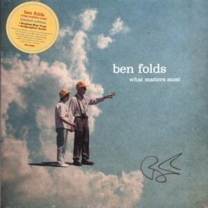 Ben Folds-What Matters Most-seaglass blue LP Vinyl