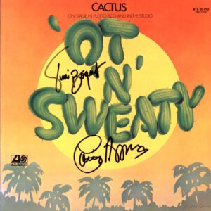 Cactus-'Ot 'N' Sweaty-LP Vinyl signed