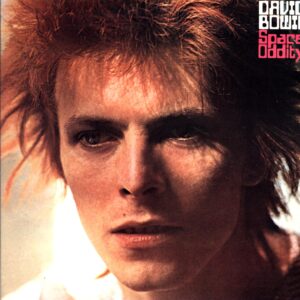 David Bowie-Space Oddity US 1990 clear-LP Vinyl