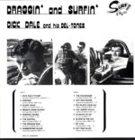 Dick Dale and His Del-Tones-Draggin' And Surfin'-LP Vinyl signed