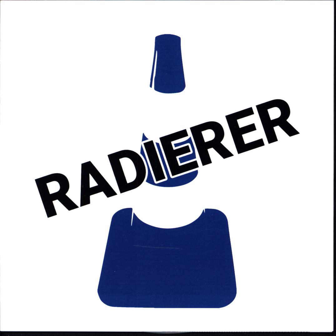 Die Radierer-Das Model-7 Vinyl grau-1 Die Radierer-Das Model-7 Vinyl grau