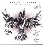 Ein Gutes Pferd-Robotertauben-12 Vinyl signed - white screen print