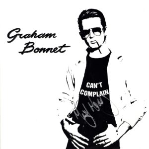 Graham Bonnet-Can't Complain-LP Vinyl signed
