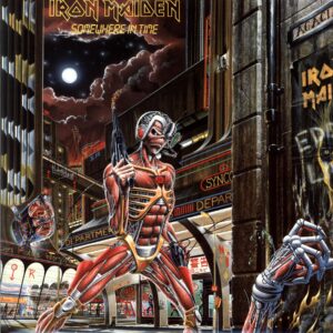 Iron Maiden-Somewhere In Time-LP Vinyl Greece 1986