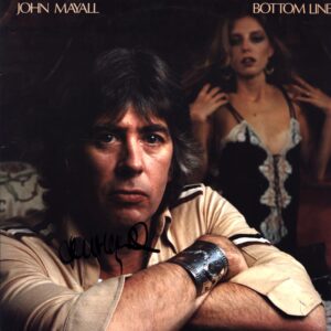 John Mayall-Bottom Line-LP Vinyl signed