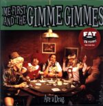 Me First And The Gimme Gimmes-Are A Drag-neon green LP Vinyl
