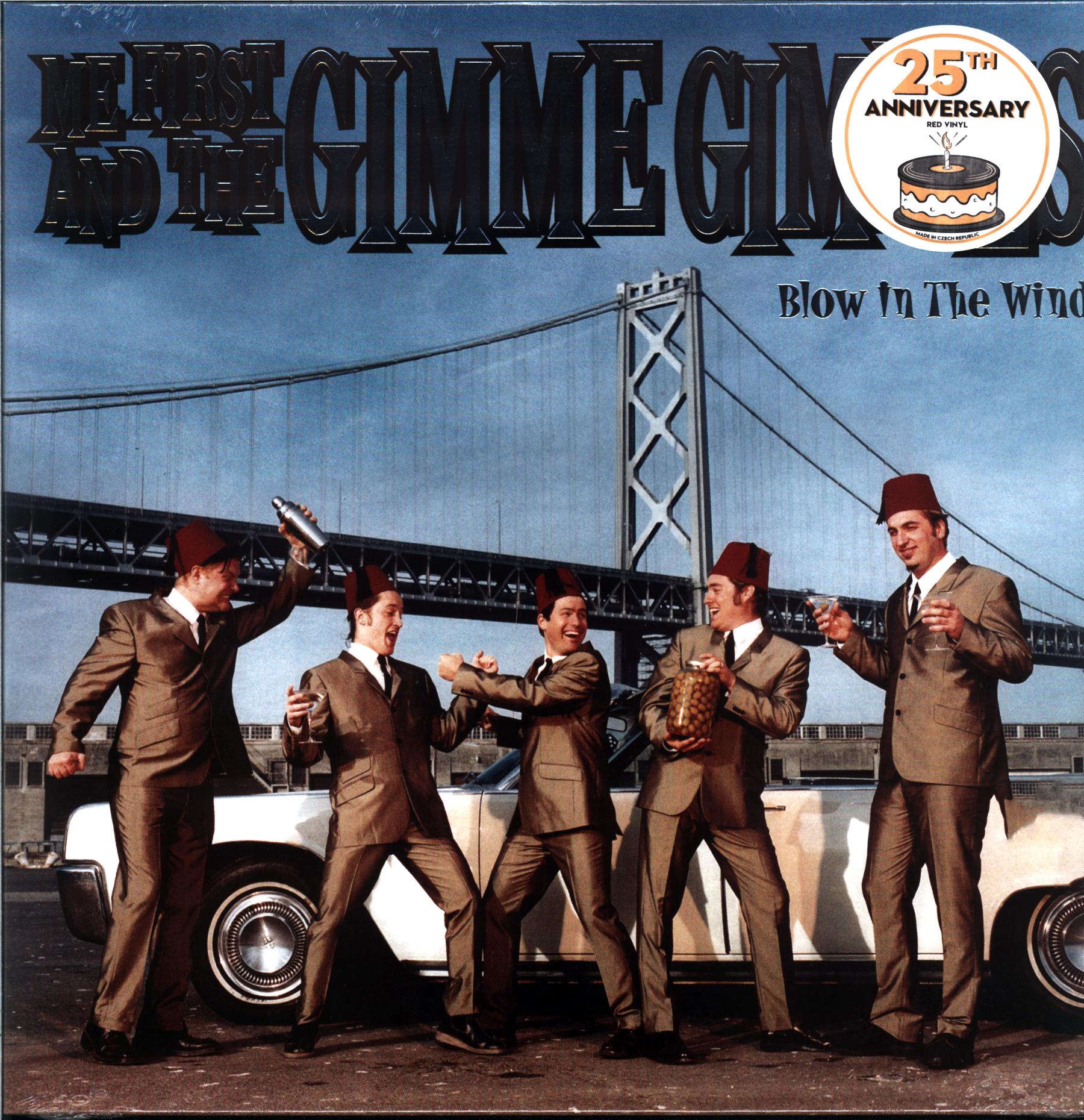 Me First And The Gimme Gimmes-Blow In The Wind-red LP Vinyl-1 Me First And The Gimme Gimmes-Blow In The Wind-red LP Vinyl