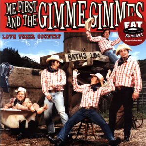Me First And The Gimme Gimmes-Love Their Country-mustard yellow LP Vinyl