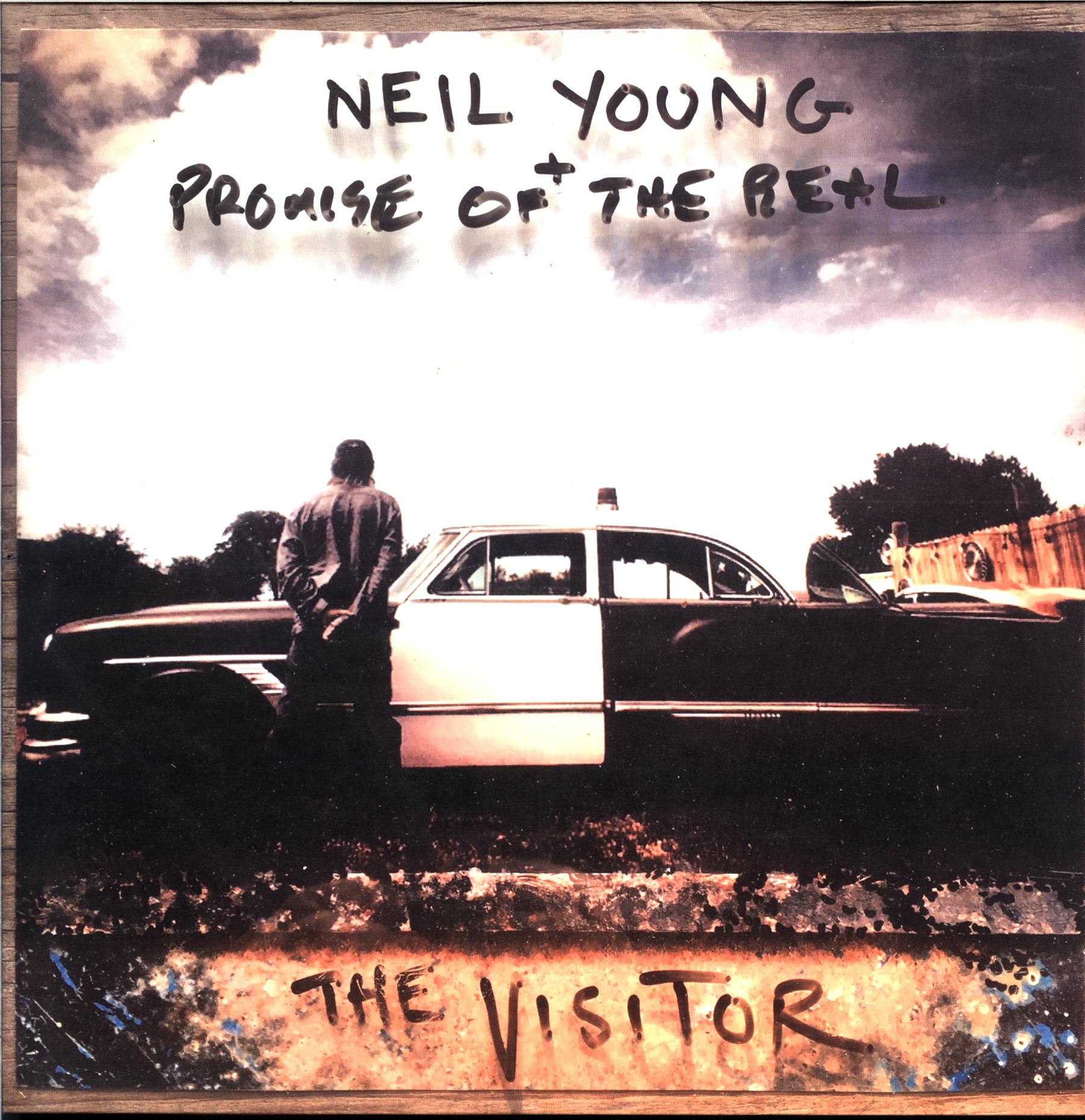 Neil Young-The Visitor-2LP Vinyl etched-1 Neil Young-The Visitor-2LP Vinyl etched