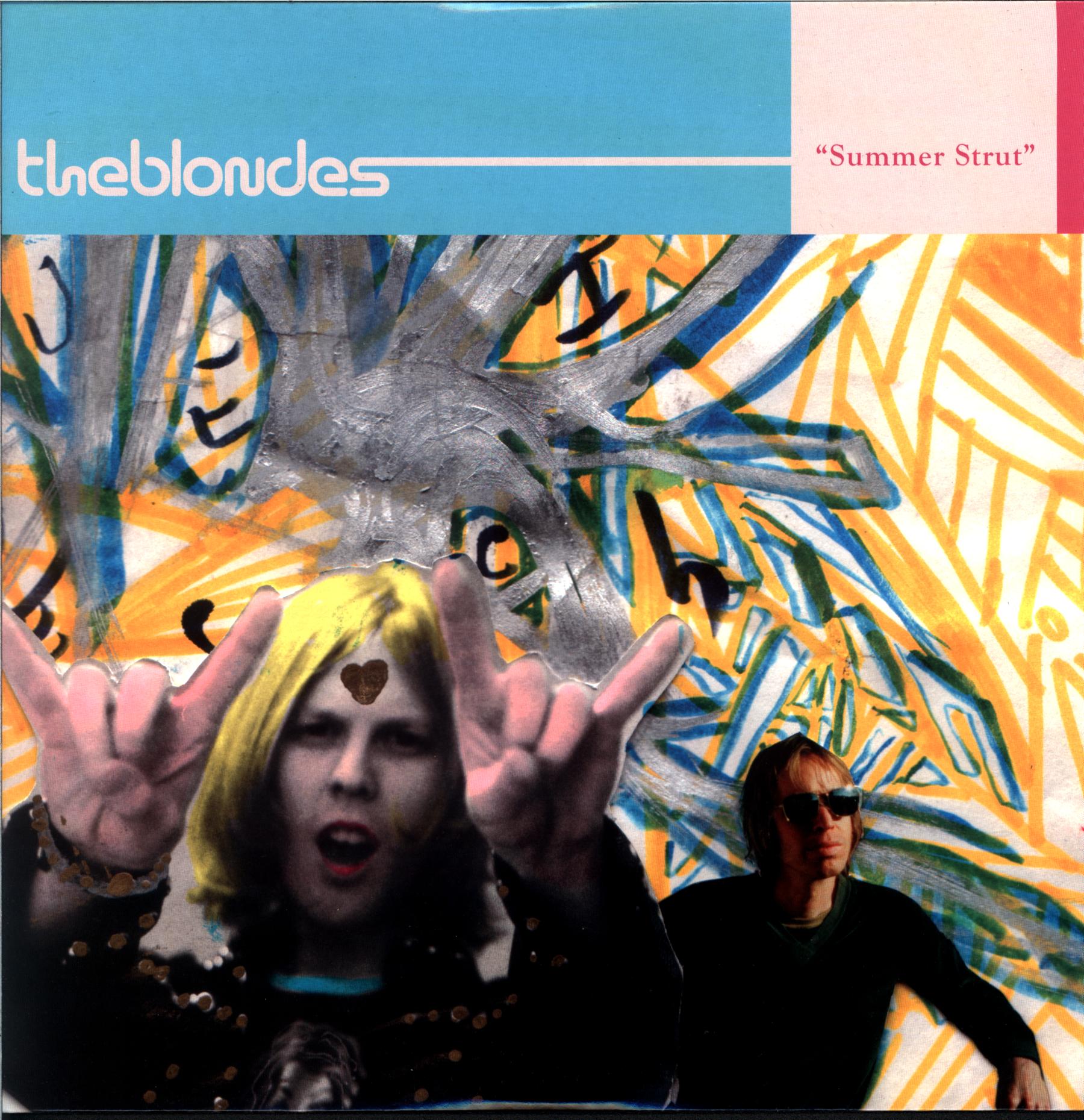 The Blondes-Summer Strut-clear LP Vinyl-1 The Blondes-Summer Strut-clear LP Vinyl