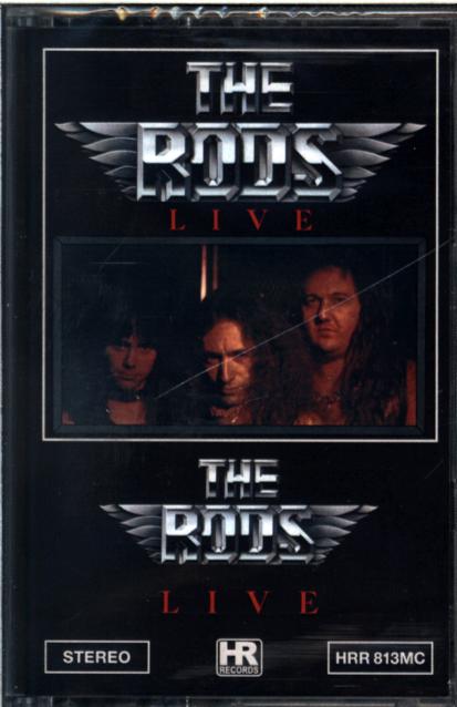 The Rods-Live-Cassette-1 The Rods-Live-Cassette