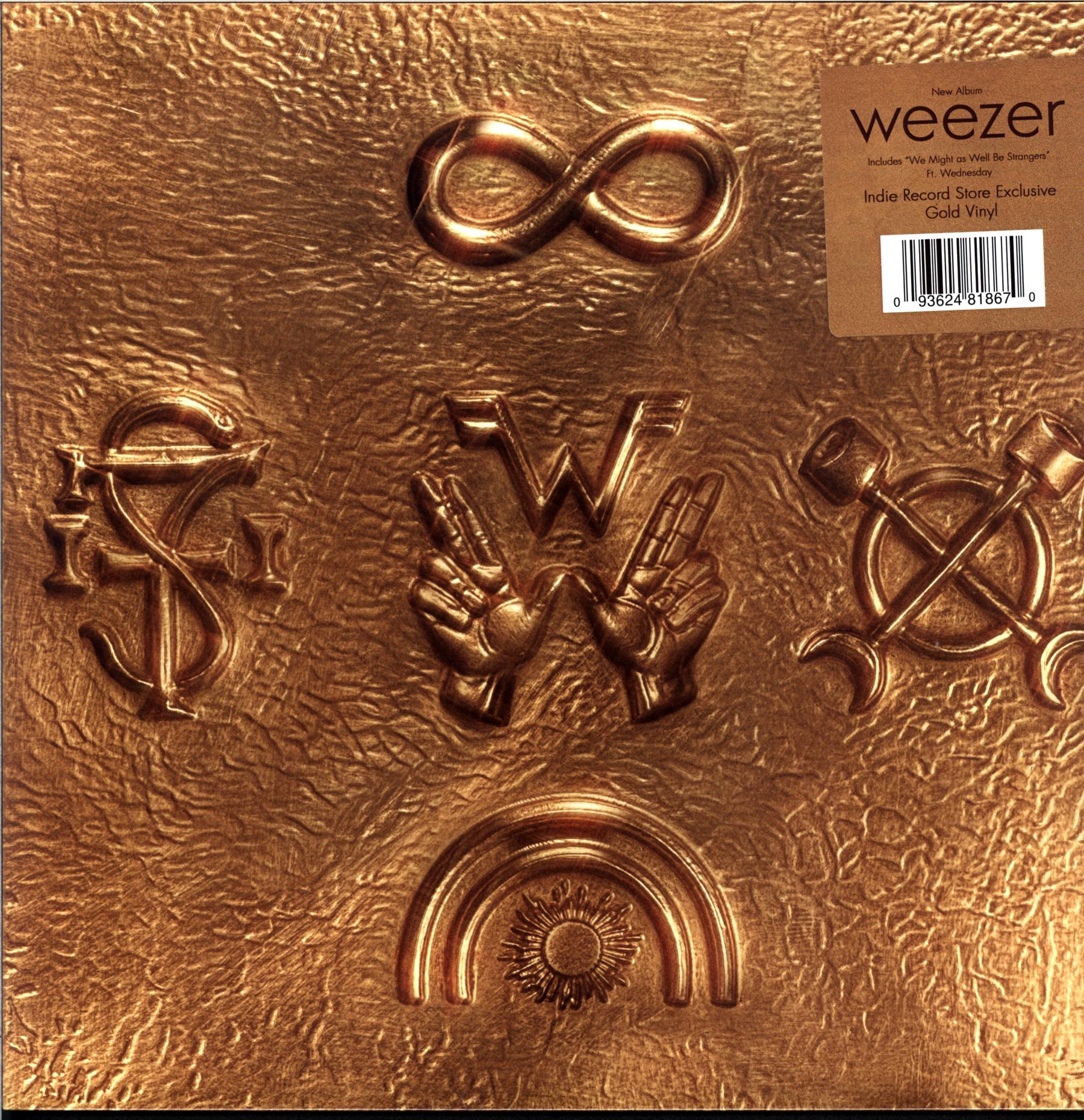Weezer-Weezer-gold LP Vinyl-1 Weezer-Weezer-gold LP Vinyl