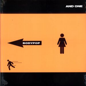 And One-Bodypop-orange black splatter LP Vinyl