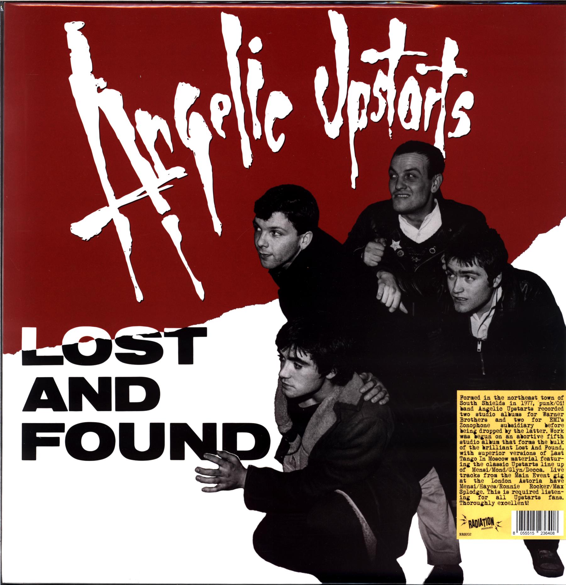 Angelic Upstarts-Lost And Found-LP Vinyl-1 Angelic Upstarts-Lost And Found-LP Vinyl