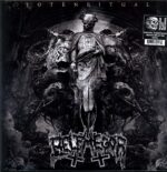 Belphegor-Totenritual-clear gold black splatter LP Vinyl