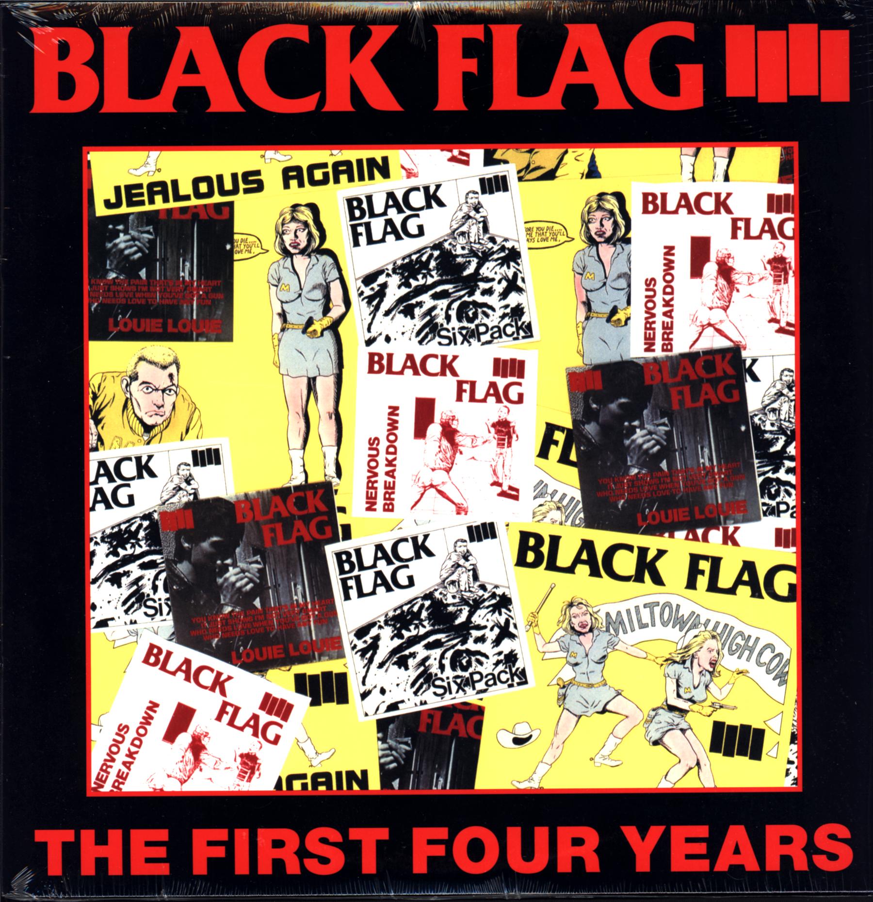 Black Flag-The First Four Years-LP Vinyl 2026-1 Black Flag-The First Four Years-LP Vinyl 2026