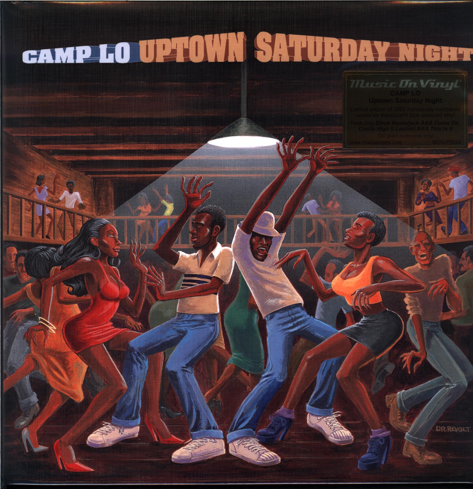Camp Lo-Uptown Saturday Night-blue LP Vinyl-1 Camp Lo-Uptown Saturday Night-blue LP Vinyl