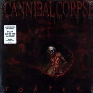 Cannibal Corpse-Torture -clear blood red marbled LP Vinyl