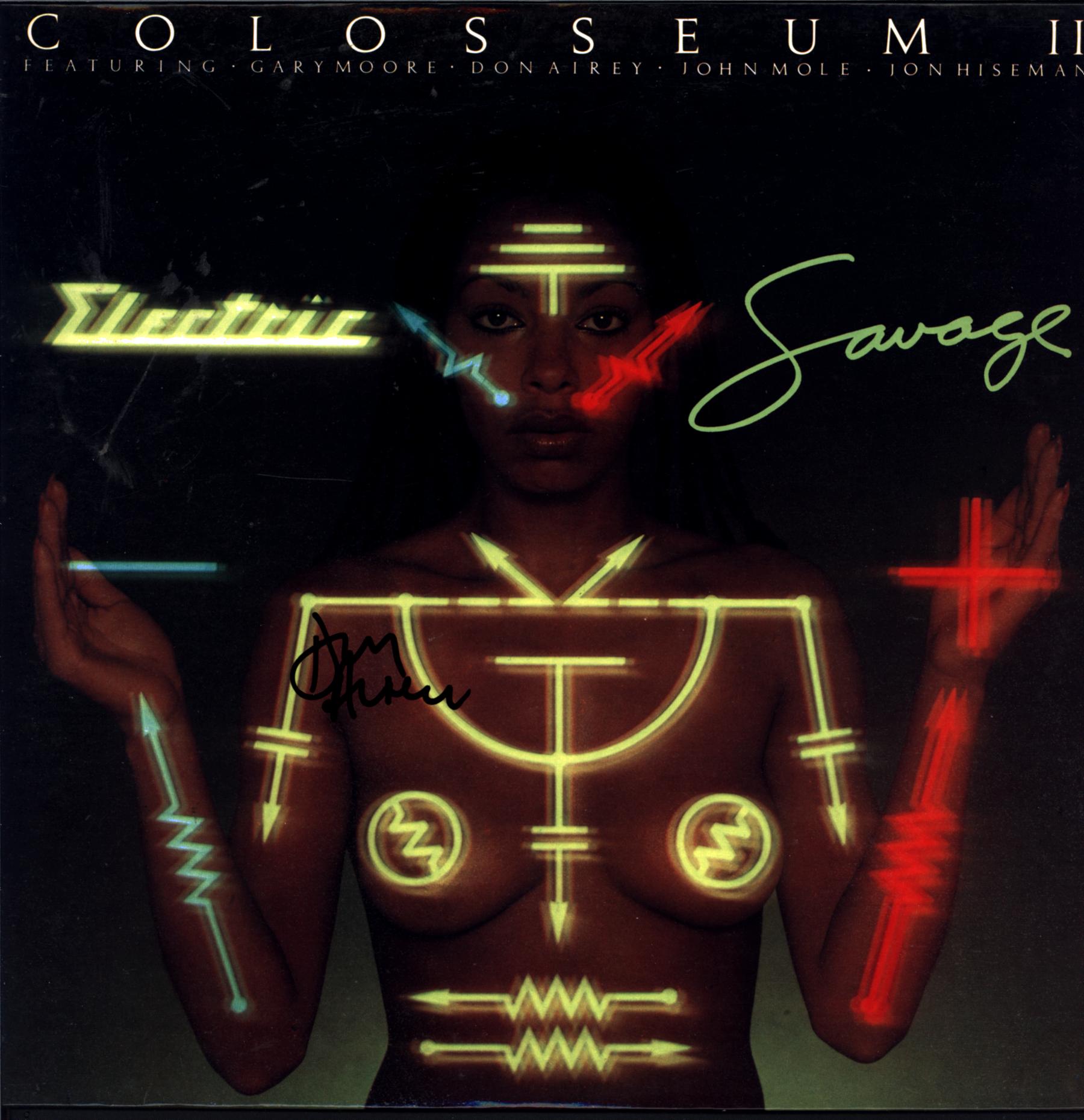 Colosseum II-Electric Savage-LP Vinyl signed Don Airey-1 Colosseum II-Electric Savage-LP Vinyl signed Don Airey