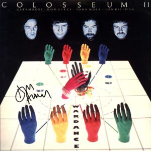 Colosseum II-War Dance-LP Vinyl signed Don Airey