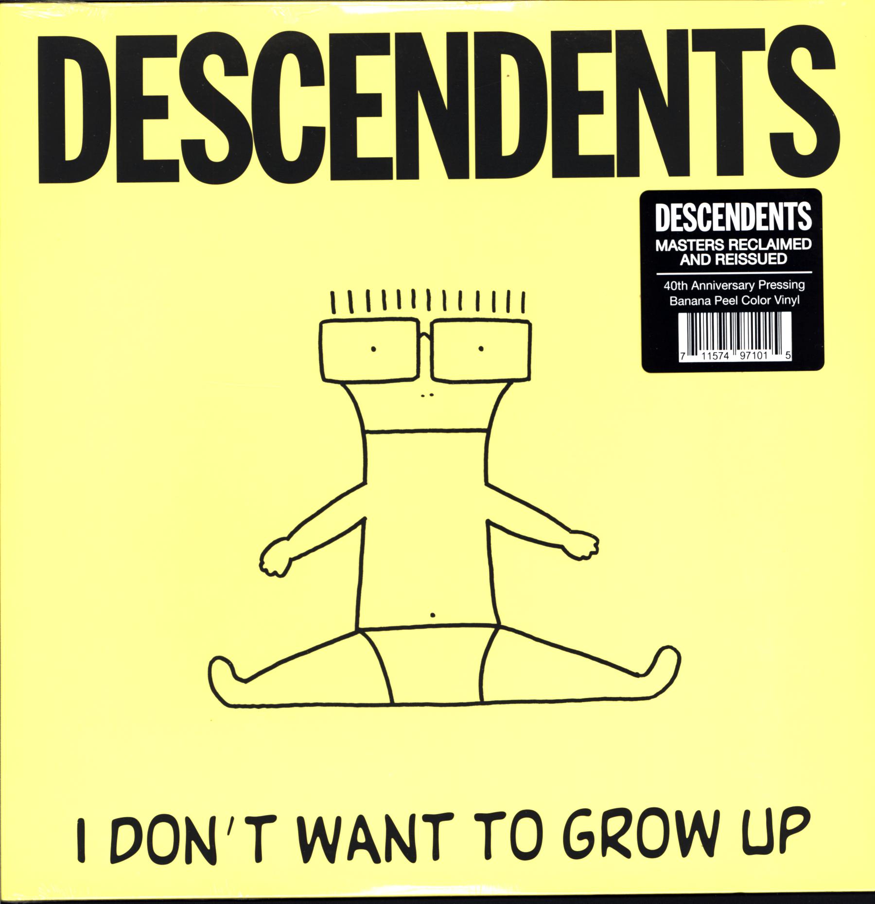 Descendents-I Don't Want To Grow Up-LP Vinyl Banana Peel 2025-1 Descendents-I Don't Want To Grow Up-LP Vinyl Banana Peel 2025