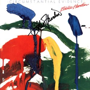 Eddie Hardin-Circumstantial Evidence-LP Vinyl signed