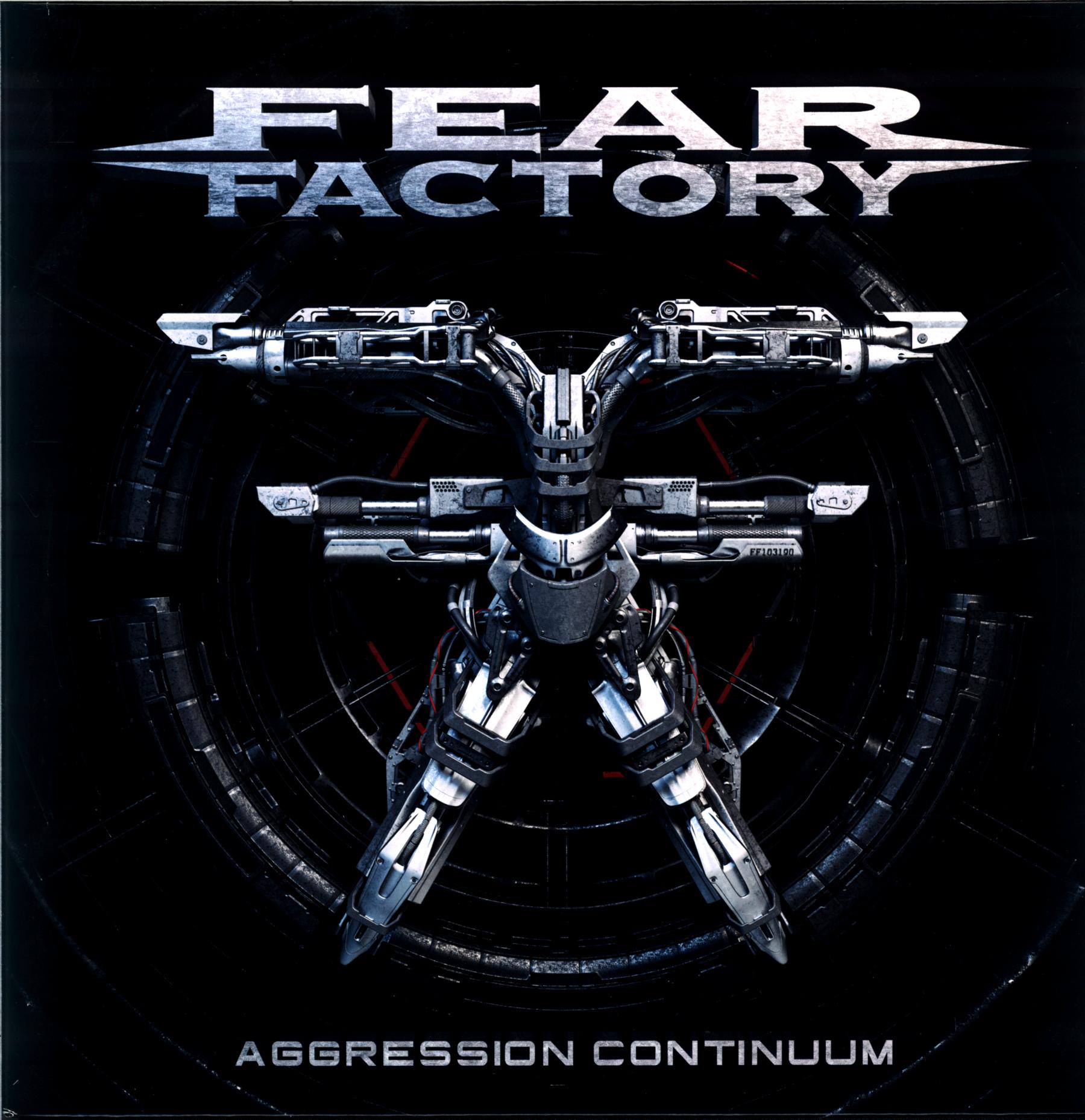 Fear Factory-Aggression Continuum-silver 12 Vinyl-1 Fear Factory-Aggression Continuum-silver 12 Vinyl
