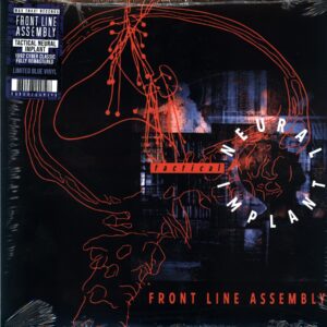 Front Line Assembly-Tactical Neural Implant-blue LP Vinyl