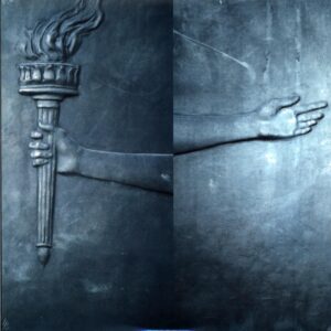 Fugazi-The Argument -blue marbled LP Vinyl