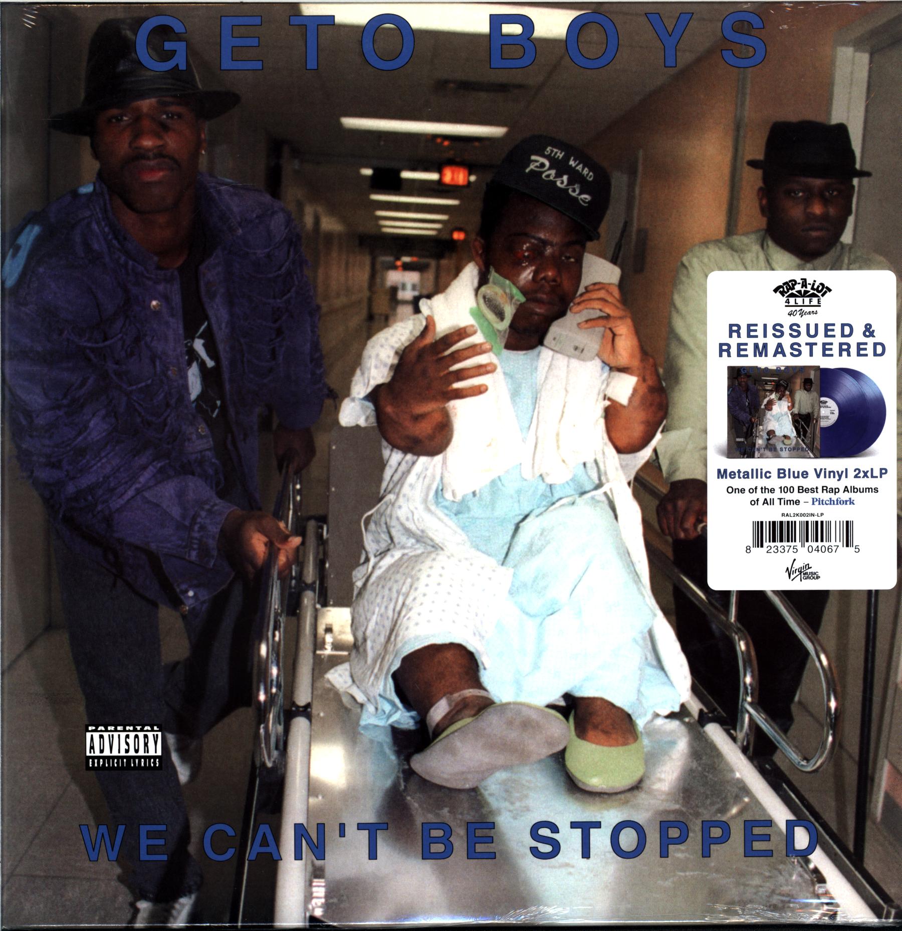 Geto Boys-We Can't Be Stopped -blue LP Vinyl-1 Geto Boys-We Can't Be Stopped -blue LP Vinyl