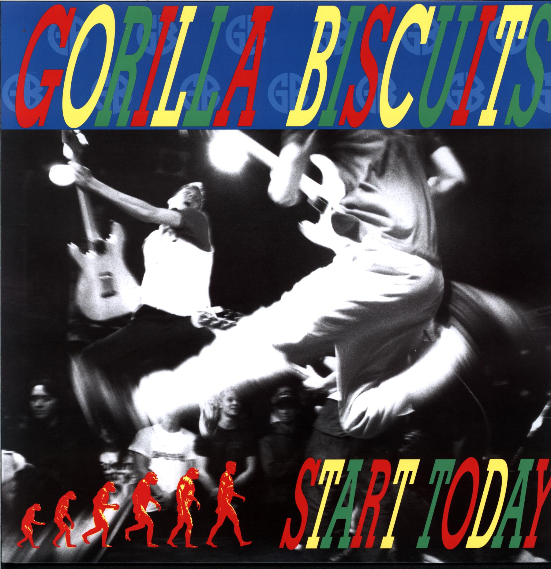Gorilla Biscuits-Start Today-pink LP Vinyl-1 Gorilla Biscuits-Start Today-pink LP Vinyl