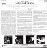John Coltrane-Blue Train-blue LP Vinyl